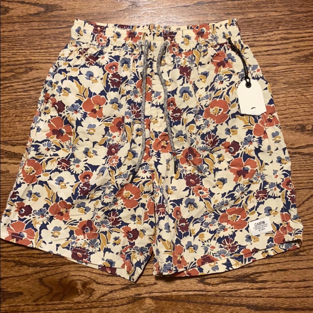 NEW Katin | Flora Volley Swim Trunks